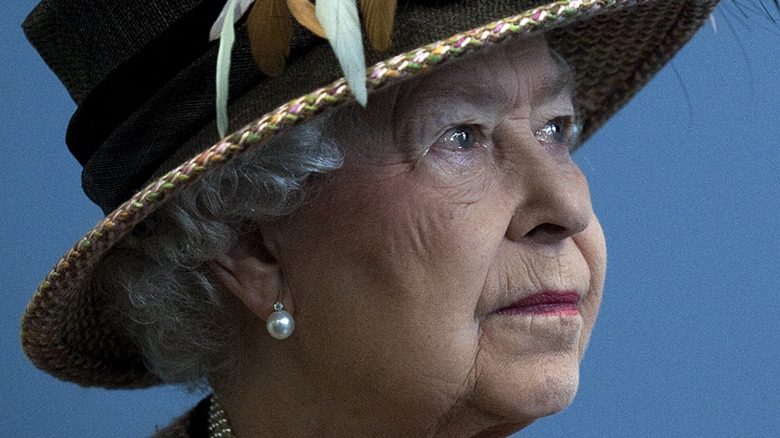 Queen Elizabeth II poses for a photo. 