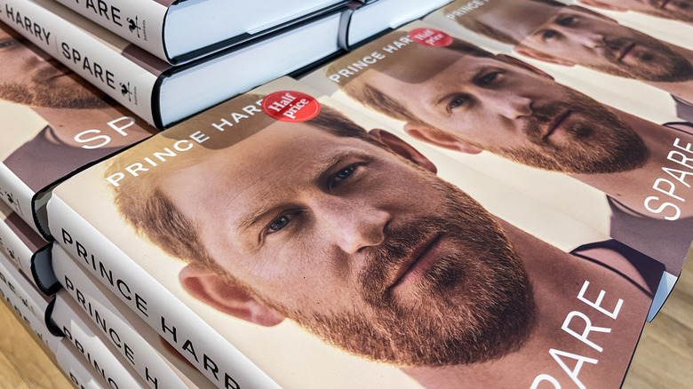 Prince Harry's 2023 memoire "Spare"