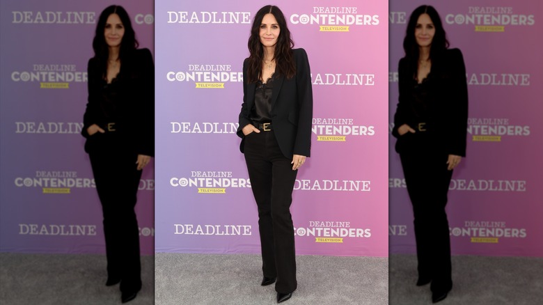 Courteney Cox posing