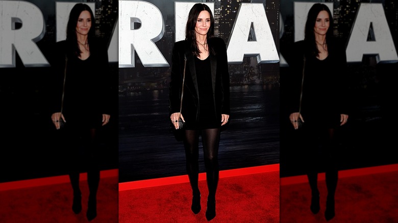 Courteney Cox posing