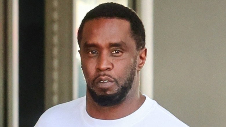 Diddy staring