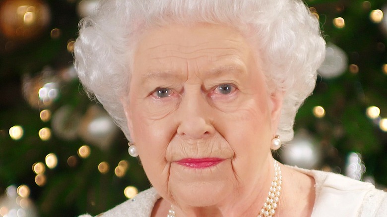 Queen Elizabeth II at Christmas