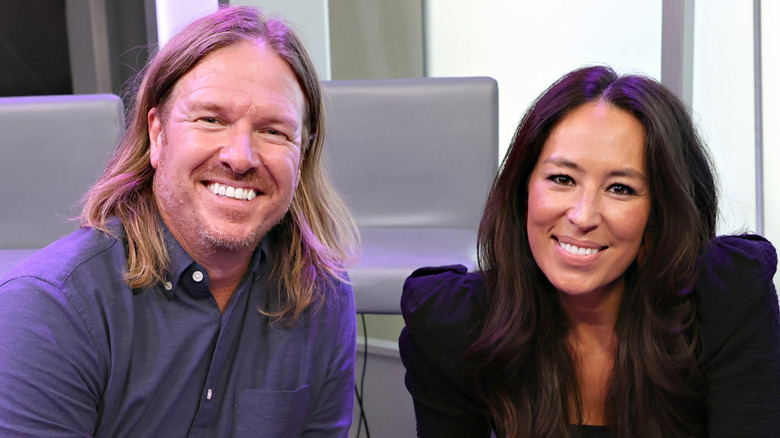 Chip and Joanna Gaines smiling
