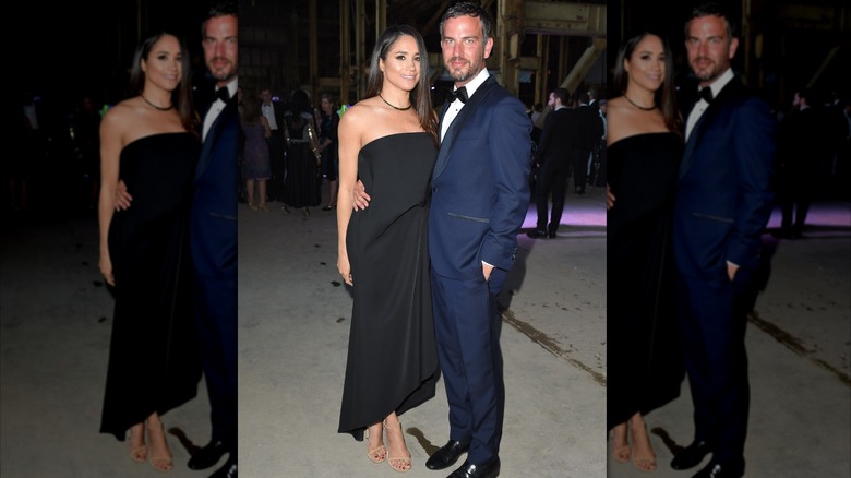 Actress Meghan Markle and Markus Anderson attend Luminato Big Bang Bash 2016 held at the Hearn Generating Station on June 9, 2016 in Toronto, Canada.