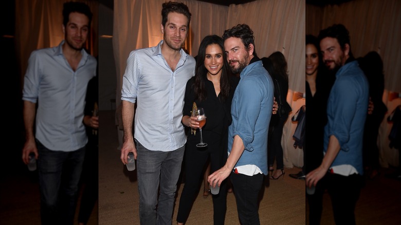 Meghan Markle and Marcus Anderson attend White Cube Gallery & Soho Beach House Celebrate Art Basel Miami 2014