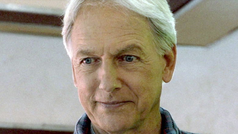 Mark Harmon smiles on NCIS