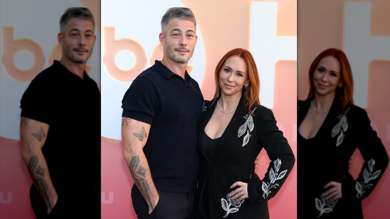 Brian Hallisay and Jennifer Love Hewitt attend ABC's 2025 End of Summer Soiree