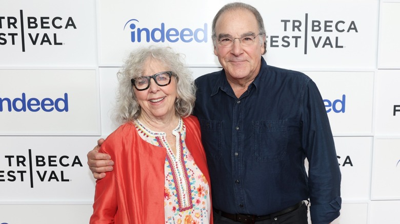 Kathryn Grody and Mandy Patinkin attend the 2025 Tribeca Film Festival