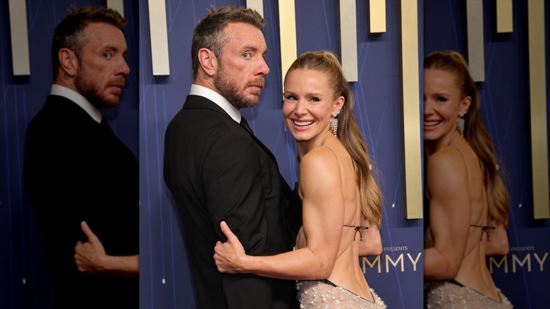 Dax Shepard & Kristen Bell strike a pose on the red carpet
