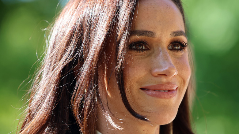 Meghan Markle smiling