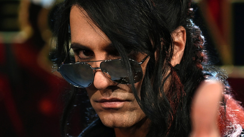 Criss Angel with sunglasses