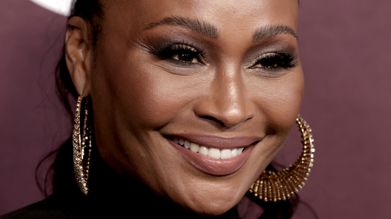 Cynthia Bailey smiling on the red carpet