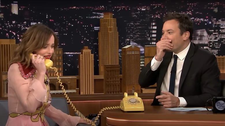 Dakota Johnson playing The Acting Game on "The Tonight Show Starring Jimmy Fallon"
