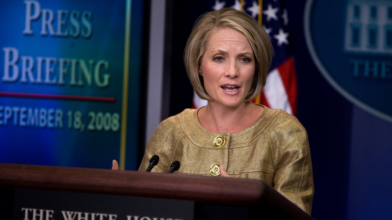Dana Perino talking