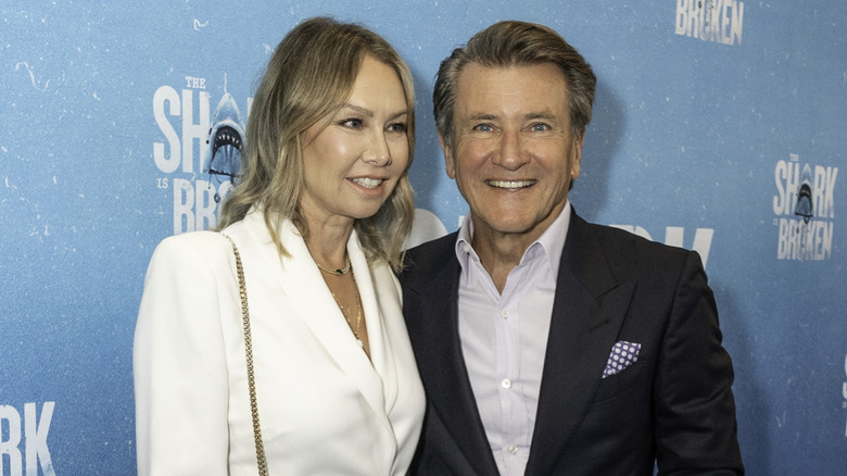 Kym Johnson with husband Robert Herjavec