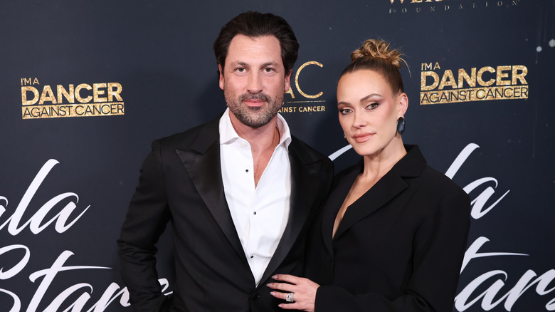 Maksim Chmerkovskiy and Peta Murgatroyd