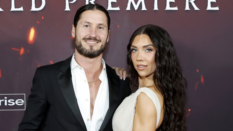 Valentin Chmerkovskiy and Jenna Johnson