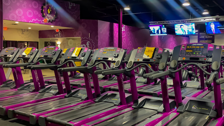 Planet Fitness treadmills