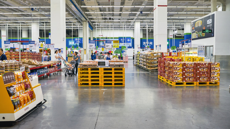 Walmart interior