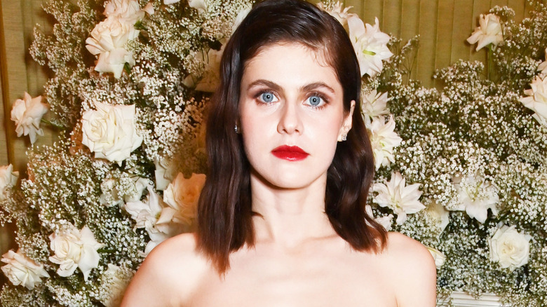 Alexandra Daddario posing