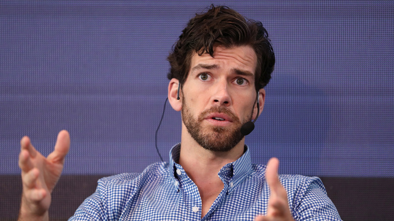 Brendan Wallace speaking