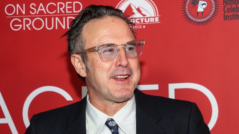 David Arquette smiling