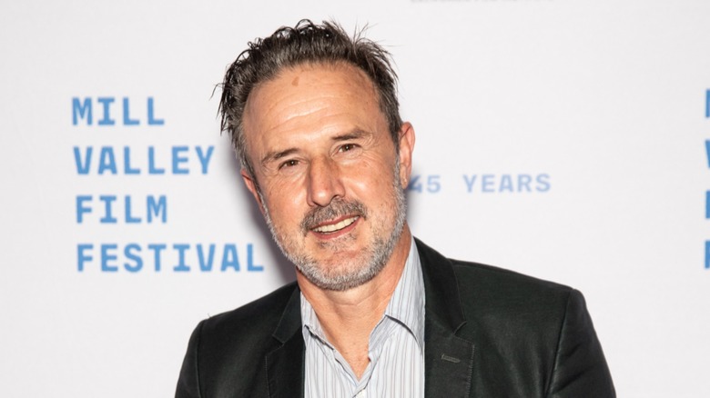 David Arquette smiling