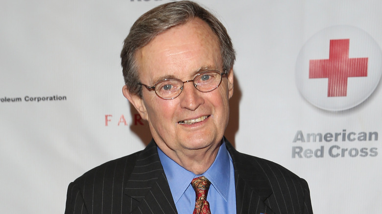 NCIS star David McCallum smiling