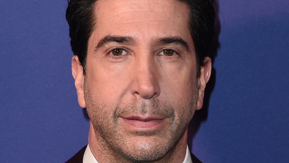 close up of David Schwimmer