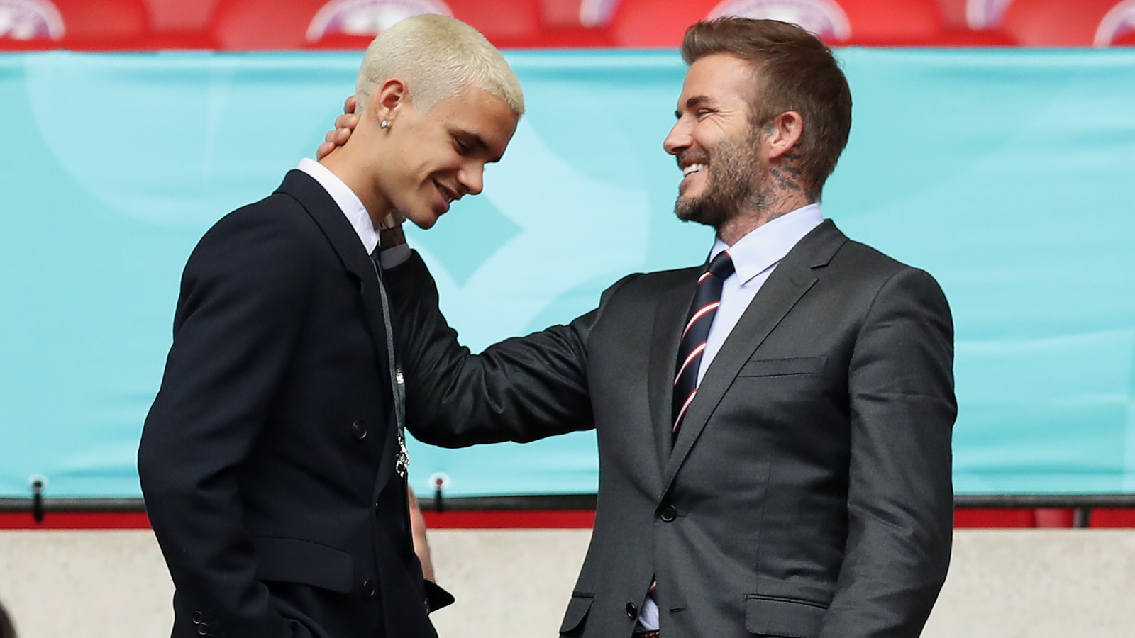 David und Victoria Beckhams Sohn Romeo wird der Zwilling seines Vaters