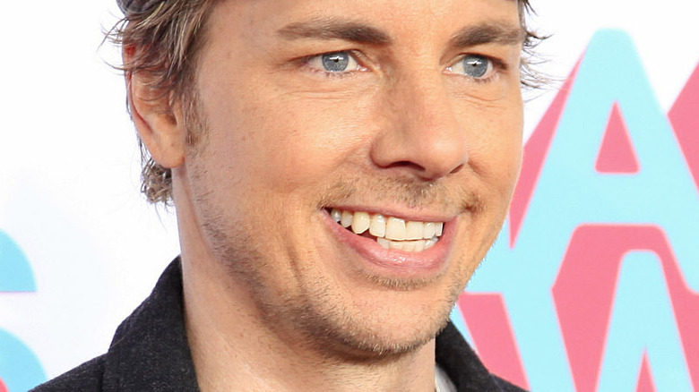 Dax Shepard smiling for cameras