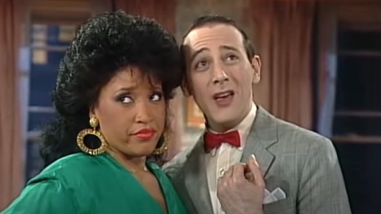 Jackée Harry and Paul Reubens on 227