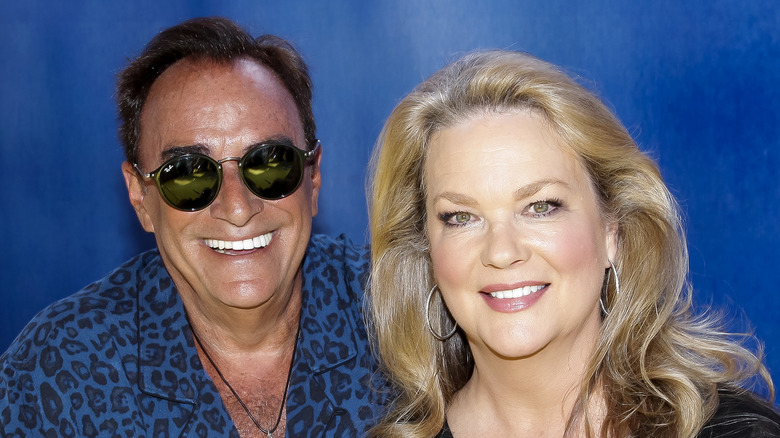 Leann Hunley and Thaao Penghlis smiling