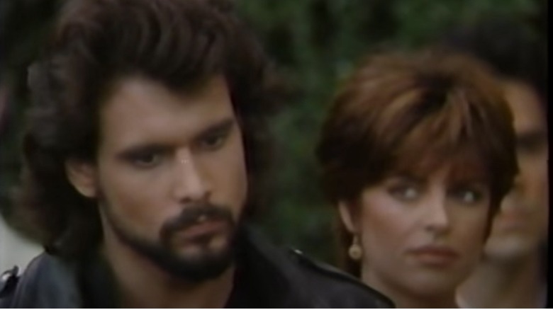 Lisa Rinna and Robert Kelker-Kelly on Days of our Lives. 