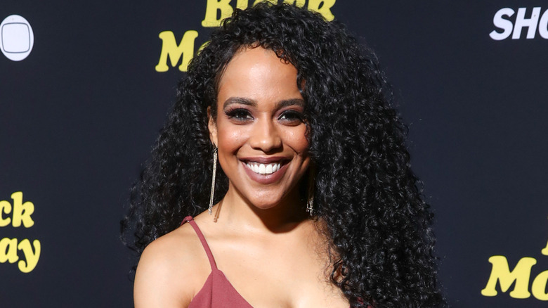 Elia Cantu on the red carpet 