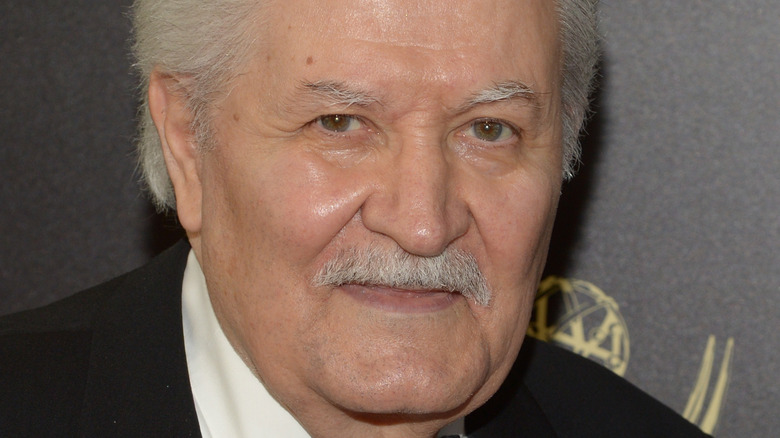 John Aniston looking serious