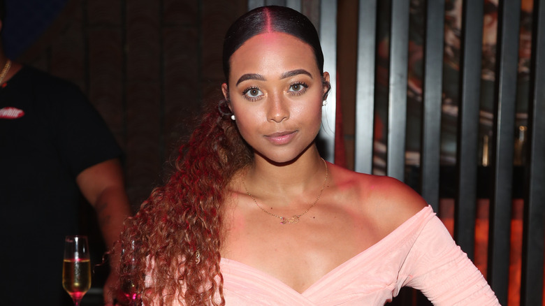 Aketra Sevillian on the red carpet