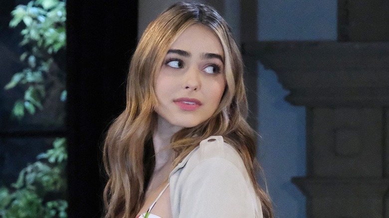Ashley Puzemis looking sideways
