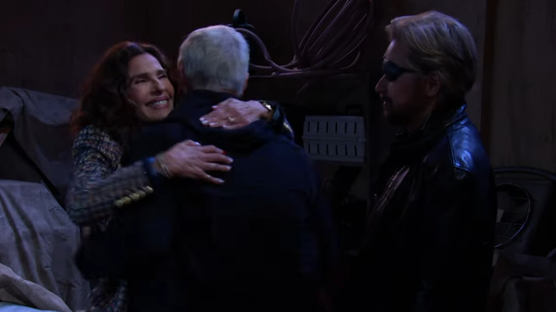 Hope reunites with Steve and John