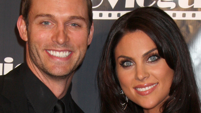 Eric Martsolf and Nadia Bjorlin smiling