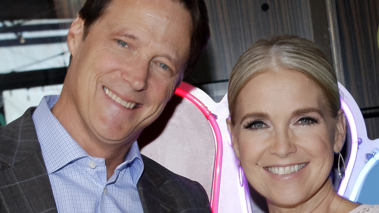 Melissa Reeves and Matthew Ashford at an event