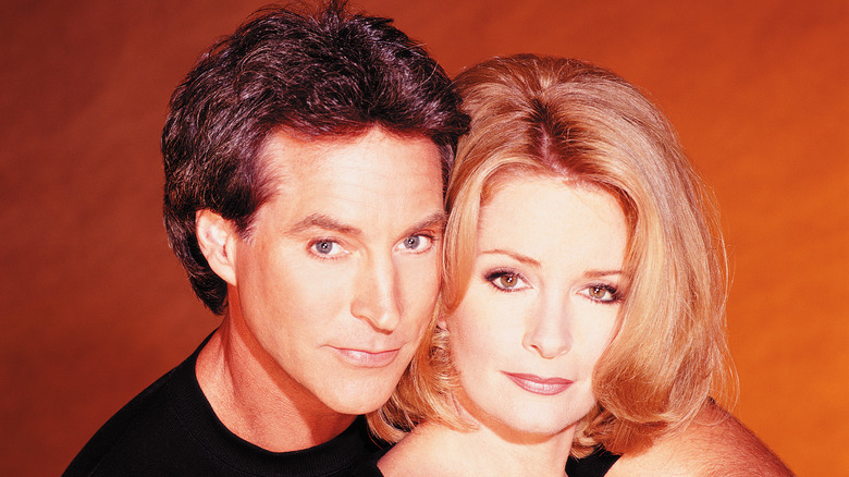 Deidre Hall and Drake Hogestyn of DOOL