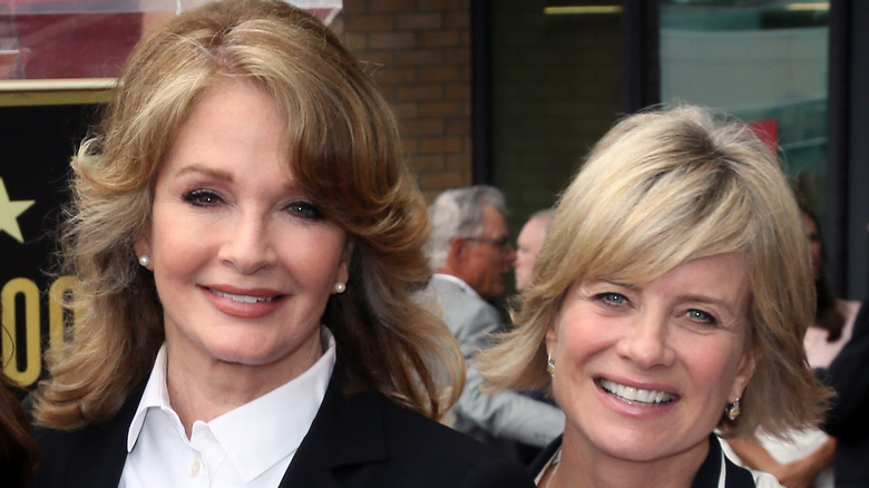 Deidre Hall and Mary Beth Evans at an event. 