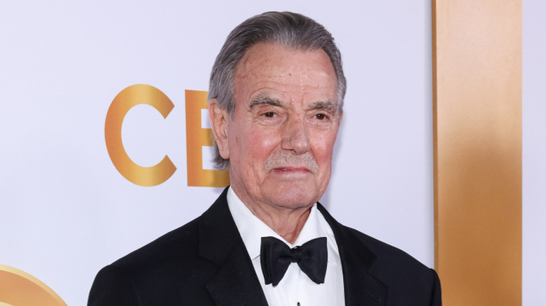 Eric Braeden posing in a tuxedo at a red carpet event