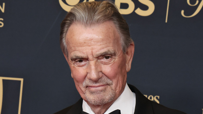 Eric Braeden posing in a tuxedo at a red carpet event
