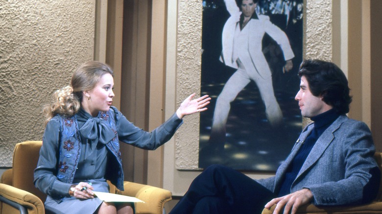 Jane Pauley interviewing John Travolta