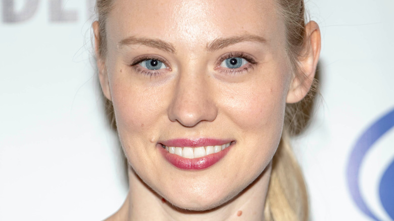 Deborah Ann Woll smiling