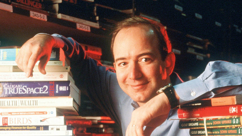 Portrait of Jeff Bezos in 1997