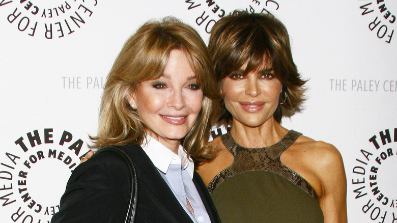 Deidre Hall and Lisa Rinna at an event. 