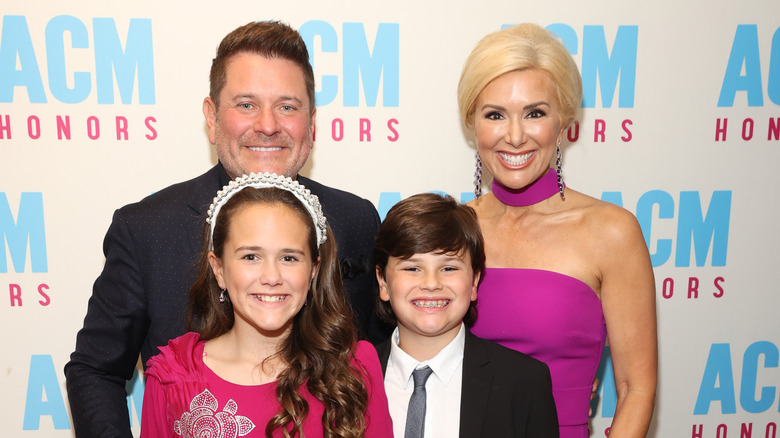 Jay DeMarcus, Allison DeMarcus, and their children, Madeline Leigh and Dylan Jay